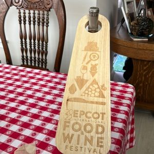Disney’s Epcot, 20022 wooden wine holder
